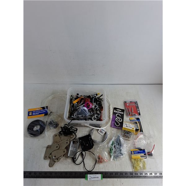 Assorted Hardware & Electrical - Some New