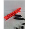 Image 5 : Work Light, Safety Triangle, Drill Attachments, Trowel, Pliers, Misc.
