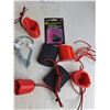 Image 4 : Animal Repeller, Heat Lamp, Tool Holders, Auto Cables, Novelty License Plate, U-Bolts, Misc.
