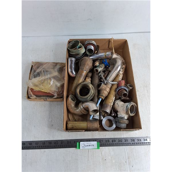 Assorted Plumbing Pipes & Fittings, Gaskets & Seals - Pickup Only