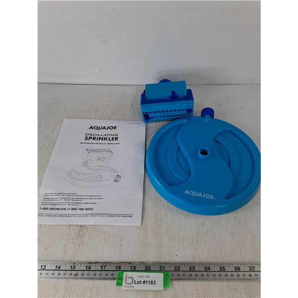 Aquajoe Oscillating Sprinkler