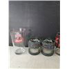 Image 5 : Coca-Cola Tins Up To 6.5" And Glass Cups Up To 6"
