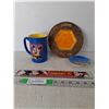 Image 1 : Mickey Mouse Ruler, Mug 5", Disney Land Decorative Plates Up To 8" Diameter