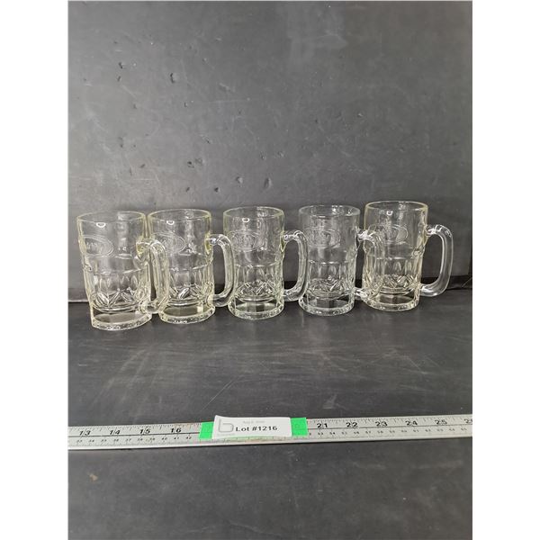(5) A&W Pints 5.75"
