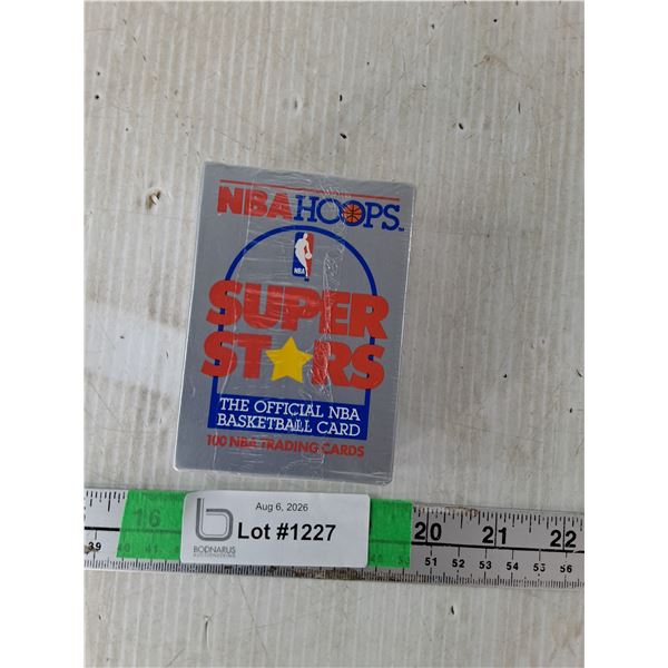 NBA Hoops SuperStars Basketball Cards Pack Sealed