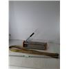 Image 1 : Tile Cutter 18.5"x6.75", Tow Strap 70"