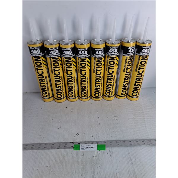 (8) Sealed Nuflex Subfloor Adhesive, Pickup Only