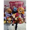 Image 3 : Assortment of Stuffed Animals, w/ 25"Laundry Hamper, Pickup Only