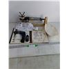 Image 1 : Triple Beam Balance Scale, Temperature Reader, Misc.