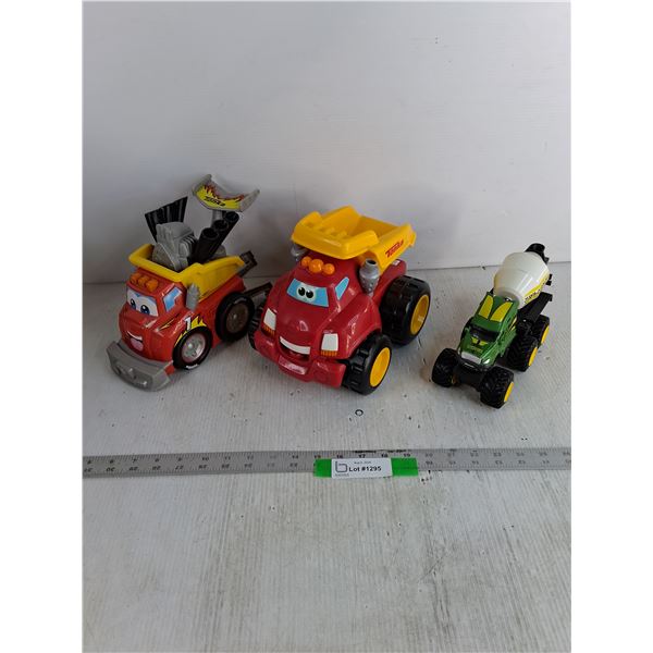 (3) Tonka Toy Cars