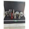 Image 1 : Various Glassware, Mostly Vases, Tallest Is 10"