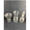 Image 2 : Various Glassware, Mostly Vases, Tallest Is 10"