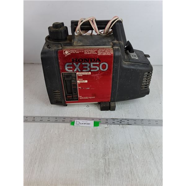Honda EX350 Generator (Not Tested), Pickup Only