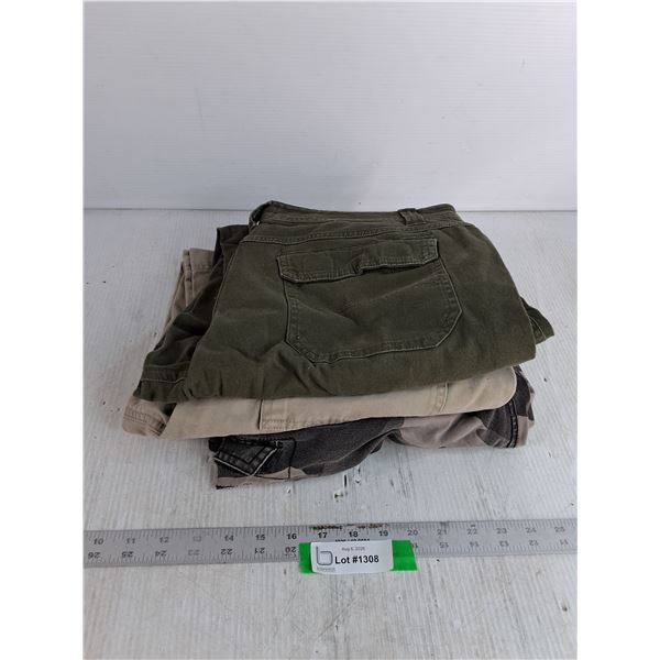 (3) Red Head Brand, Urban Industry, Authentic Chinos Shorts & Pants - Size 34 & 34x32