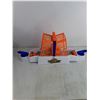 Image 7 : Hungry Hippo & Hot Hoops Game, (2) Skateboard Helmets, Nerf Frisbee