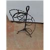 Image 2 : ** Metal Spiral Wrought Iron Plant Holder, Pickup Only