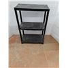 Image 2 : * (2) Plastic Shelving Unit 52" & 36" Heights, Pickup Only