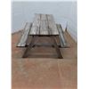 Image 3 : ** Wooden Kids Picnic Table, Pickup Only