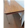 Image 3 : * Wooden Top, Metal Frame Table (60x30x30), Pickup Only