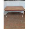 Image 3 : * Wooden Top, Metal Frame Table (60x30x30), Pickup Only