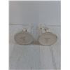 Image 4 : (2) Fine Porcelain Candlestick Decoration (10")