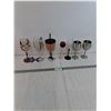 Image 1 : Various Glass, Metal, & Plastic Wine Glasses