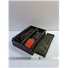 Image 1 : Wooden Box, Large Assortment Of Drill Bits
