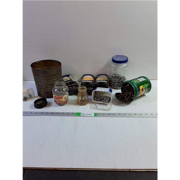 Large Assortment Of Screws And Nails