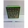 Image 1 : Metal Storage With Plastic Drawers 13" x 6" x 6", Misc