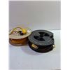 Image 2 : (2) Reels of Extension Cords, Plastic Accessory Caddy