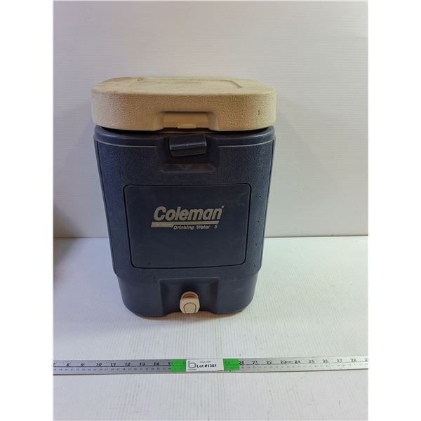 5 Gallon Coleman Beverage Cooler, Pickup Only
