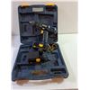Image 2 : Mastercraft 18V Cordless Drill, Extra Battery In Case, Untested, As Is