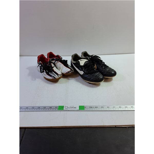 Adult Nike Cleats Size 7, Youth Umbro Runners Size 4