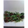 Image 2 : Large Assortment Artificial Pine Boughs, Berries, Pine Cones