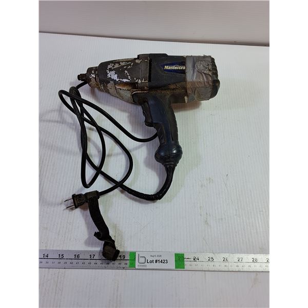 Hand Drill Powers On