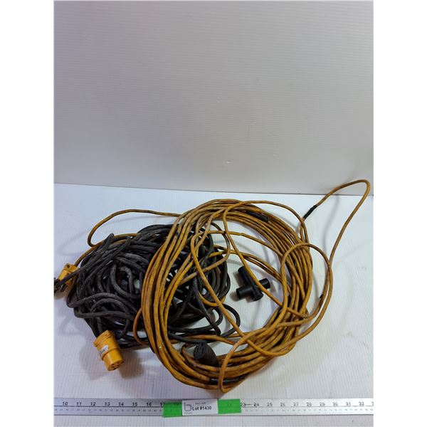 (2) Extension Cords: Approx 20ft