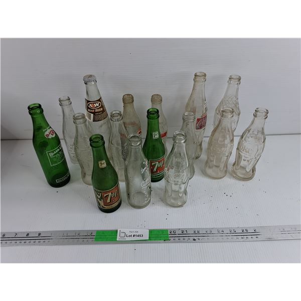 Vintage Glass Pop Bottles