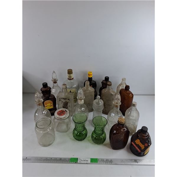 *Liquor Decanters, Liquor Bottles & Vases