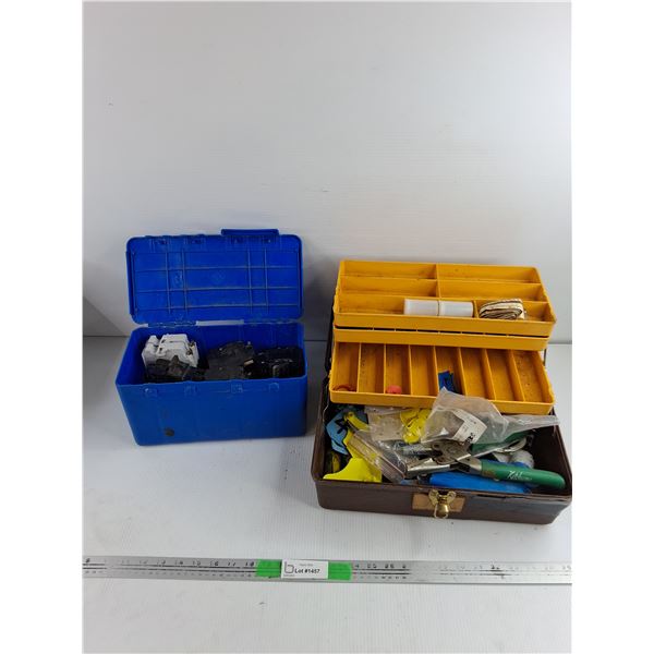 Tackle Box, Tool Box, Electrical Switches, Misc