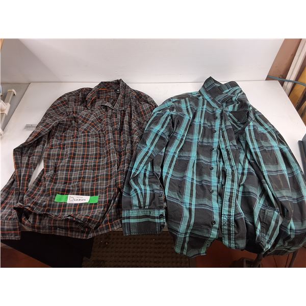 (2) Shirts - Size XL