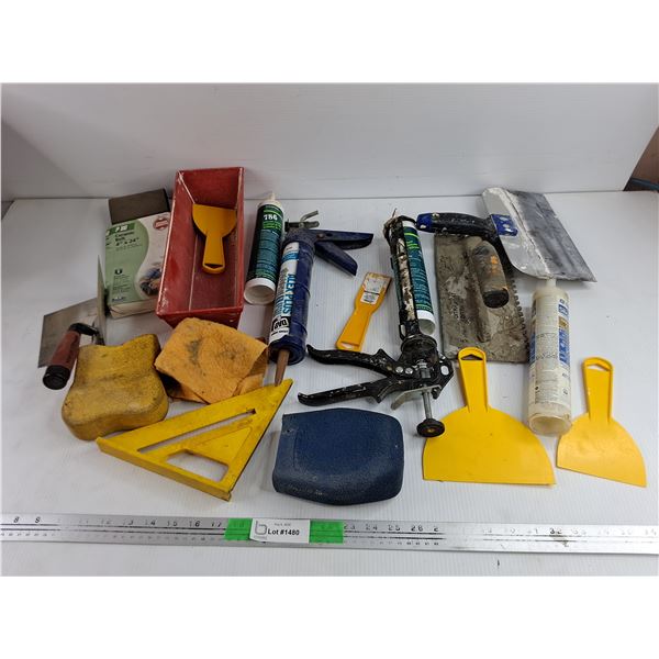 Caulking Guns, Putty Knives, Ceramic Belt, Silicone, Misc