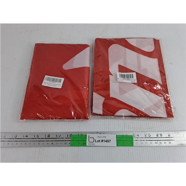 Snap On Banner & Canada Flag - Sealed