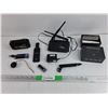 Image 1 : Sony HD Handycam, Mydlink Router, HD WiFi Clock Camera, Adapters - As Is