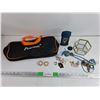 Image 1 : Beaded Earrings & Necklaces, Degree Deodorant, Jewelry Box & Pontual Bag