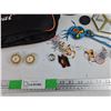 Image 3 : Beaded Earrings & Necklaces, Degree Deodorant, Jewelry Box & Pontual Bag