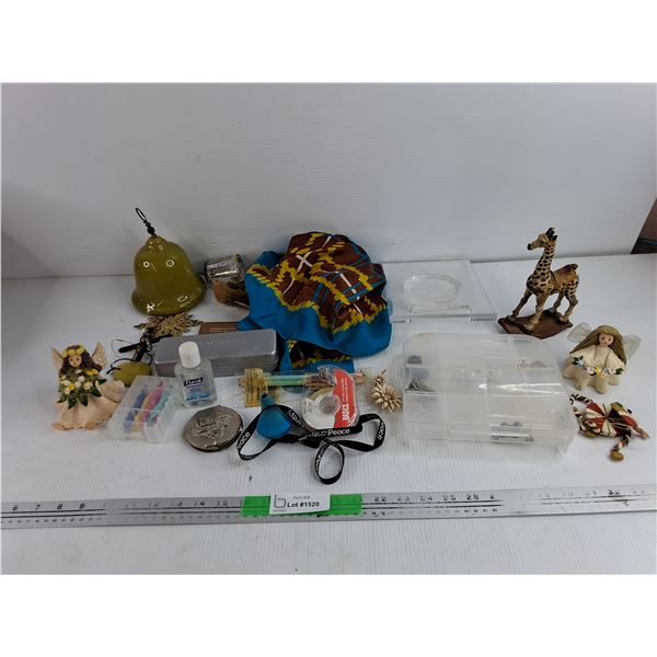 Angel Ornaments, Giraffe Figure, Crystal Clear Tape, Bell, Misc