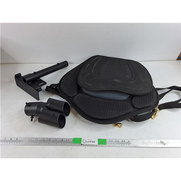 Exhaust Tip, Seat Pad, Bracket