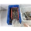 Image 2 : Plastic Bins, Screws, Bolts, Nails, Assorted Hardware