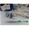 Image 4 : Plastic Bins, Screws, Bolts, Nails, Assorted Hardware