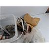 Image 6 : Plastic Bins, Screws, Bolts, Nails, Assorted Hardware